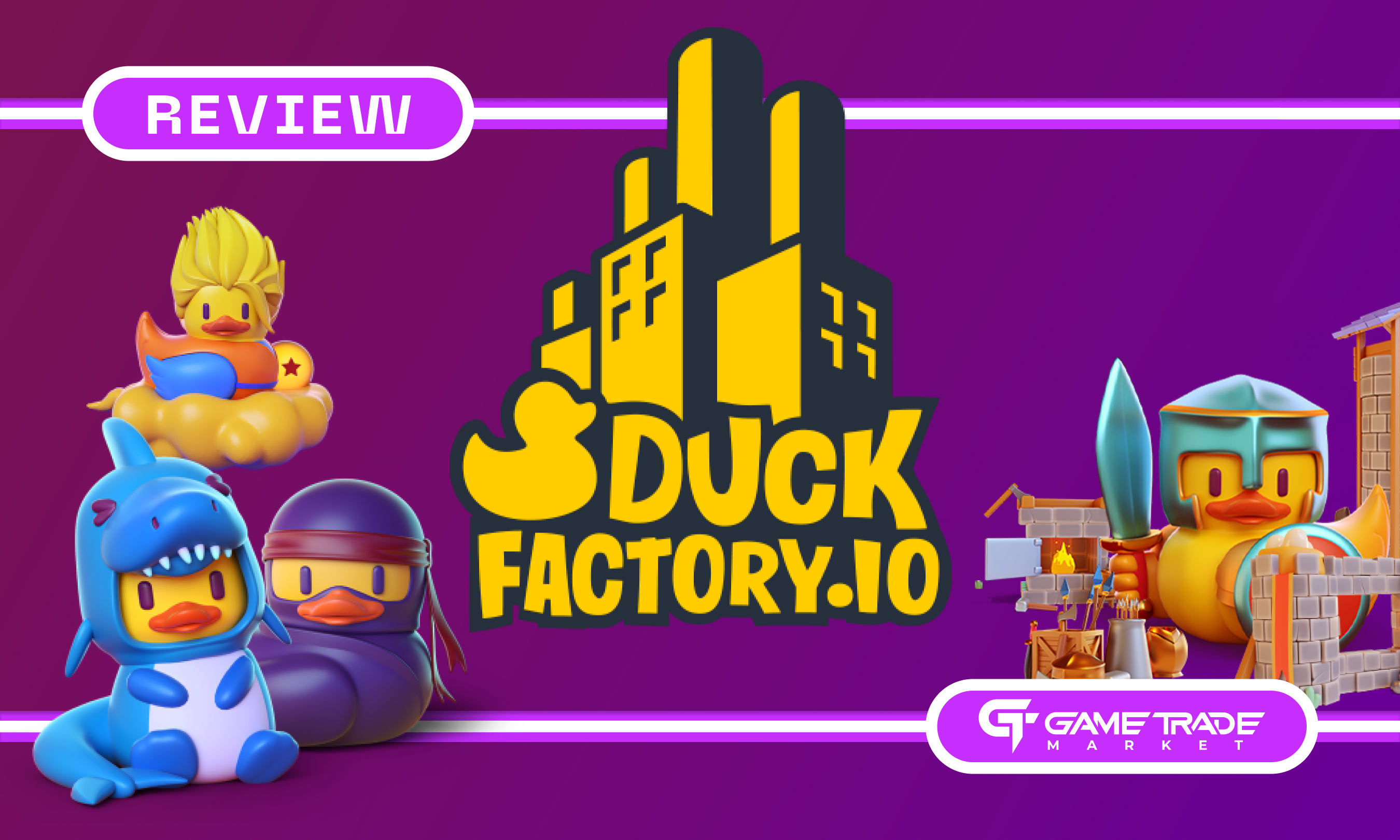 Duckfactory Game Review — What To Do There?￼